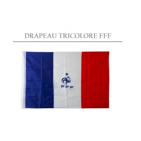 Drapeau tricolore pour la coupe du monde 2018