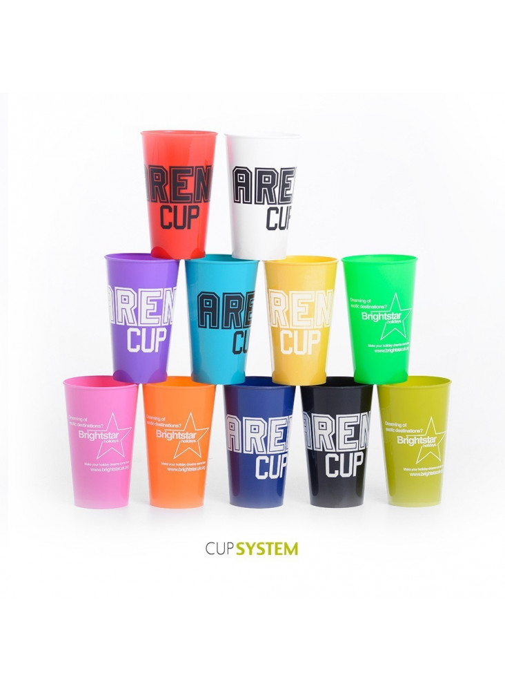 Cup flashy opaque publicitaire 