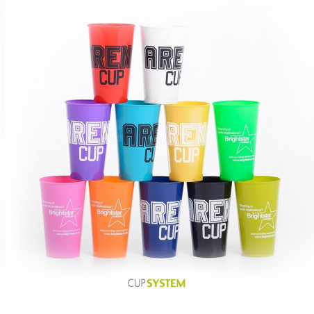 Cup flashy opaque publicitaire