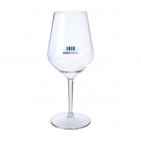 Verre à vin publicitaire