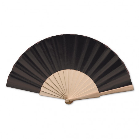 Éventail en Bois publicitaire
