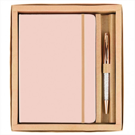 Set carnet et stylo publicitaire