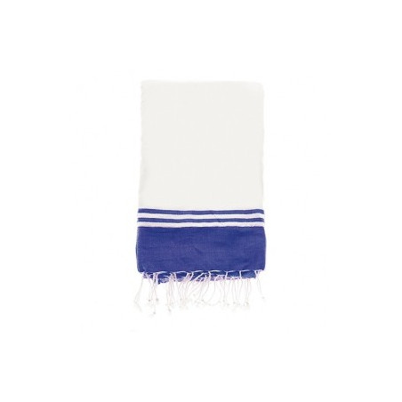 Paréo en coton avec rayures colorées publicitaire