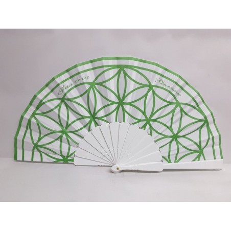 Eventail en plastique publicitaire personnalisable