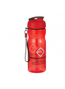 Bouteille en plastique recyclable publicitaire  - Accueil