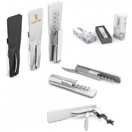 Tire bouchon multifonctions publicitaire