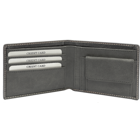 Portefeuille en simili cuir Publicitaire