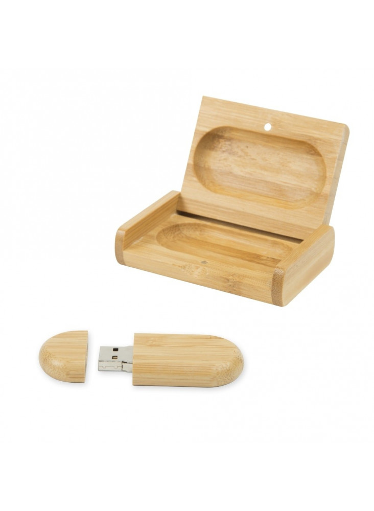 Clé USB Personnalisée en bois   publicitaire