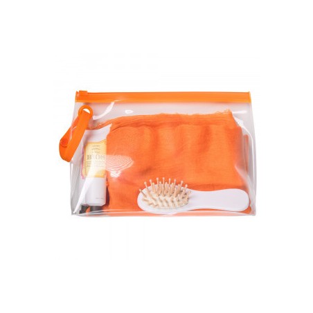 Trousse silicone  transparente personnalisable