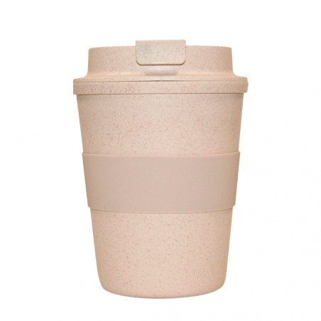 Verre gobelet avec protection en silicone personnalisé