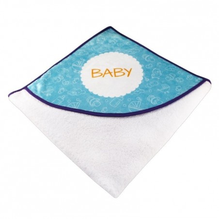 Serviette de bain personnalisable pour bébé 