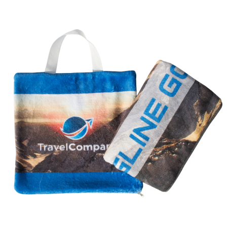 Plaid en polaire personnalisable