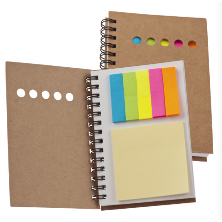 Carnet de notes écologique à spirales