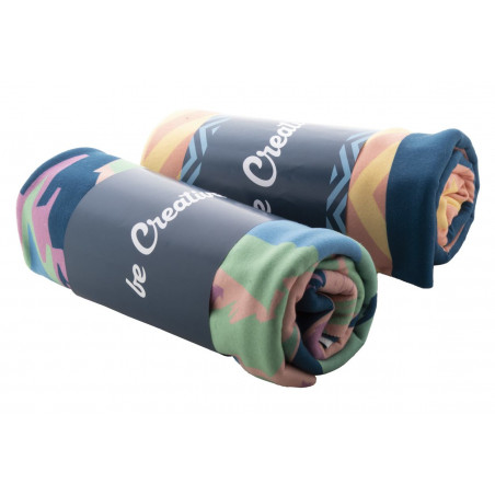 Plaid totalement personnalisable publicitaire