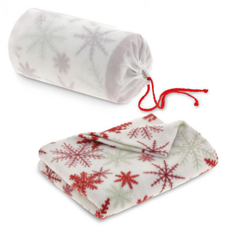 Plaid Noël publicitaire