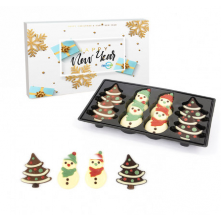 Chocolats de Noël personnalisables