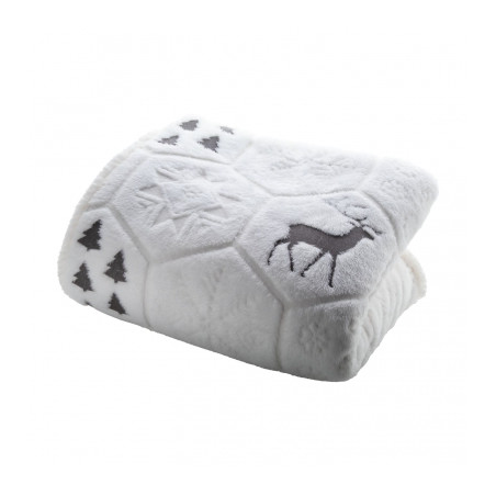 Couverture polaire de Noël personnalisable