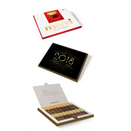 Boîte de chocolats belges personnalisable