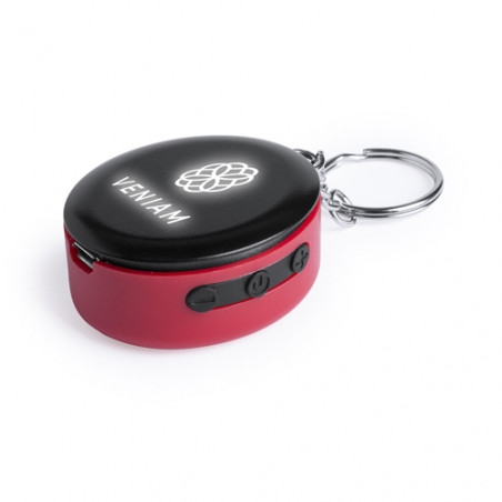 Porte-clés led haut parleur personnalisé