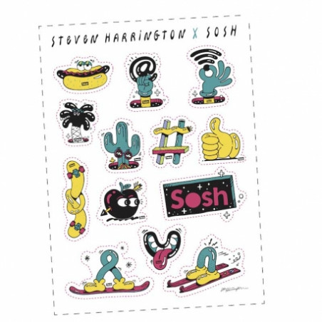 Planches de stickers personnalisables