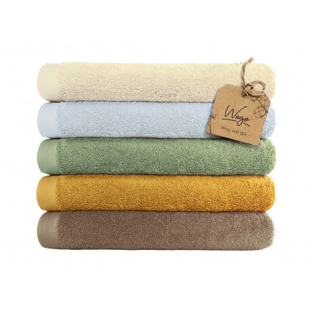 Serviette en coton bio écologique publicitaire