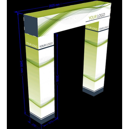 Présentoir en Arche Publicitaire