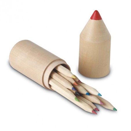 12 Crayons de Couleurs