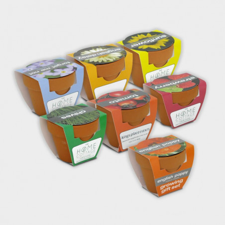 Kit de plantation en terre publicitaire