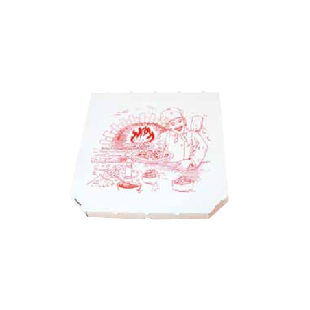 Boîte à pizza écologique publicitaire personnalisé