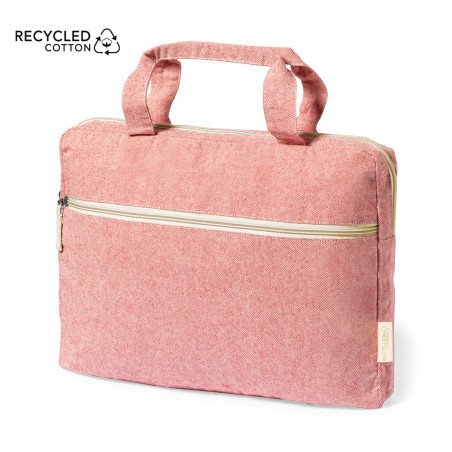 Porte-document personnalisé en coton 100% recyclé