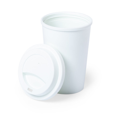 Gobelet 450 ml publicitaire en PLA 100% compostable