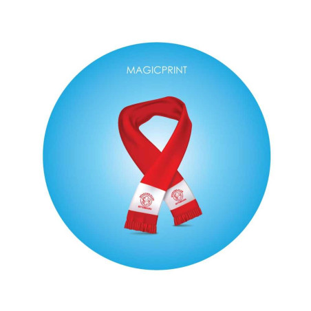Echarpes polyester de supporter personnalisable