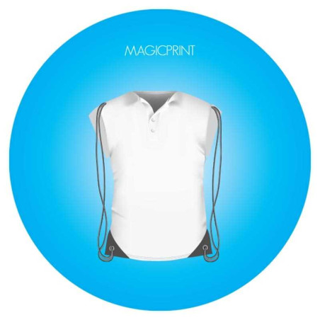 Sac cordelettes T-shirt publicitaire