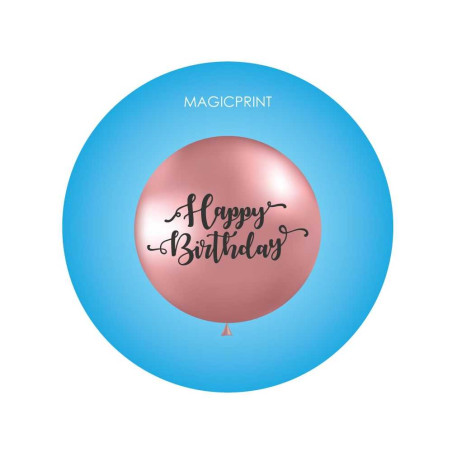 Grand Ballon Rond  personnalisé