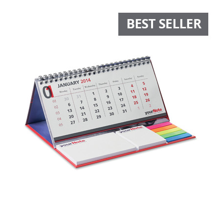 Calendrier Note personnalisé couverture rigide