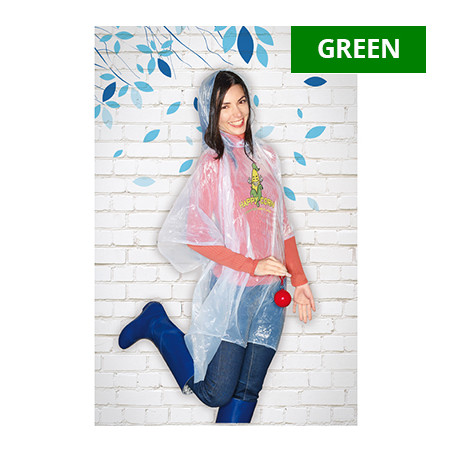 Poncho PLA publicitaire pour faire connaître votre marque et votre entreprise.