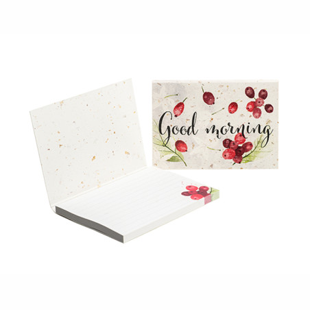 Notes adhésives personnalisées en papier recyclé