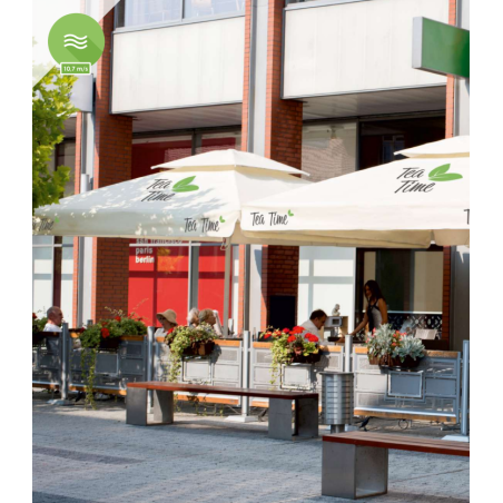 Parasol FlexiScope publicitaire