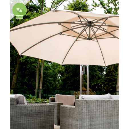 Parasol Angle flex Ibiza personnalisé