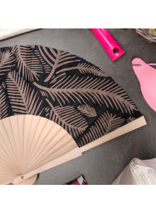 Éventail à motifs pour les journée festives publicitaire