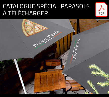 catalogue parasol publicitaire