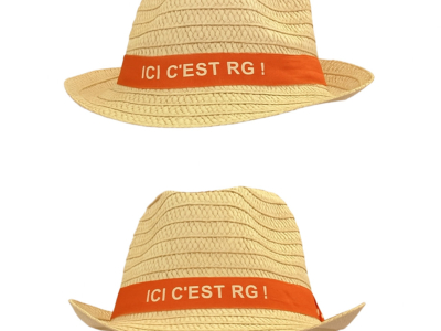 Chapeau de paille personnalisé pas cher